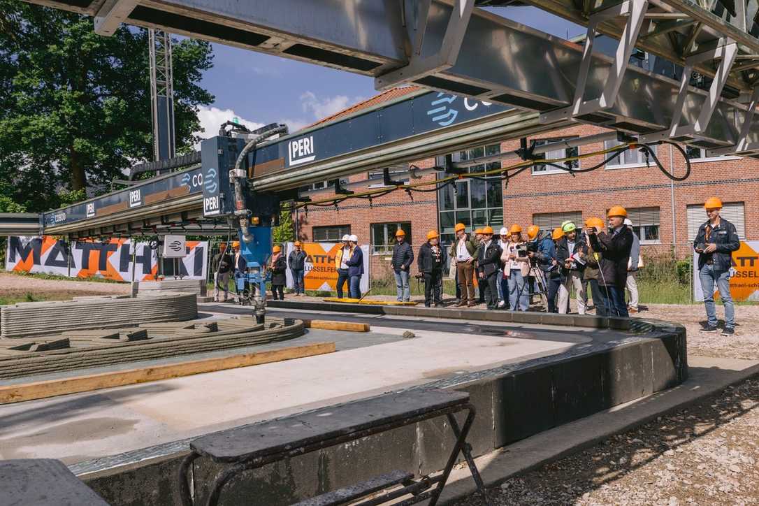 3D-Betondruck: Matthäi realisiert erstes Gebäude Norddeutschlands