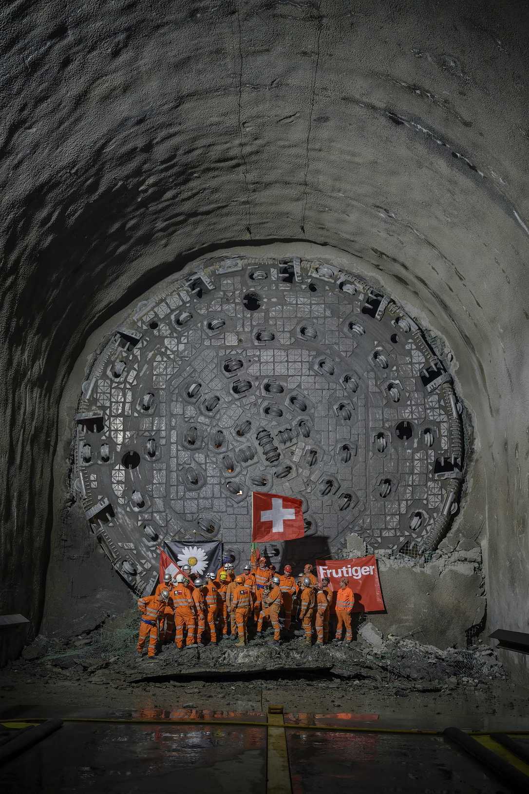 Gotthard-Straßentunnel: TBM erreicht Störzone Nord