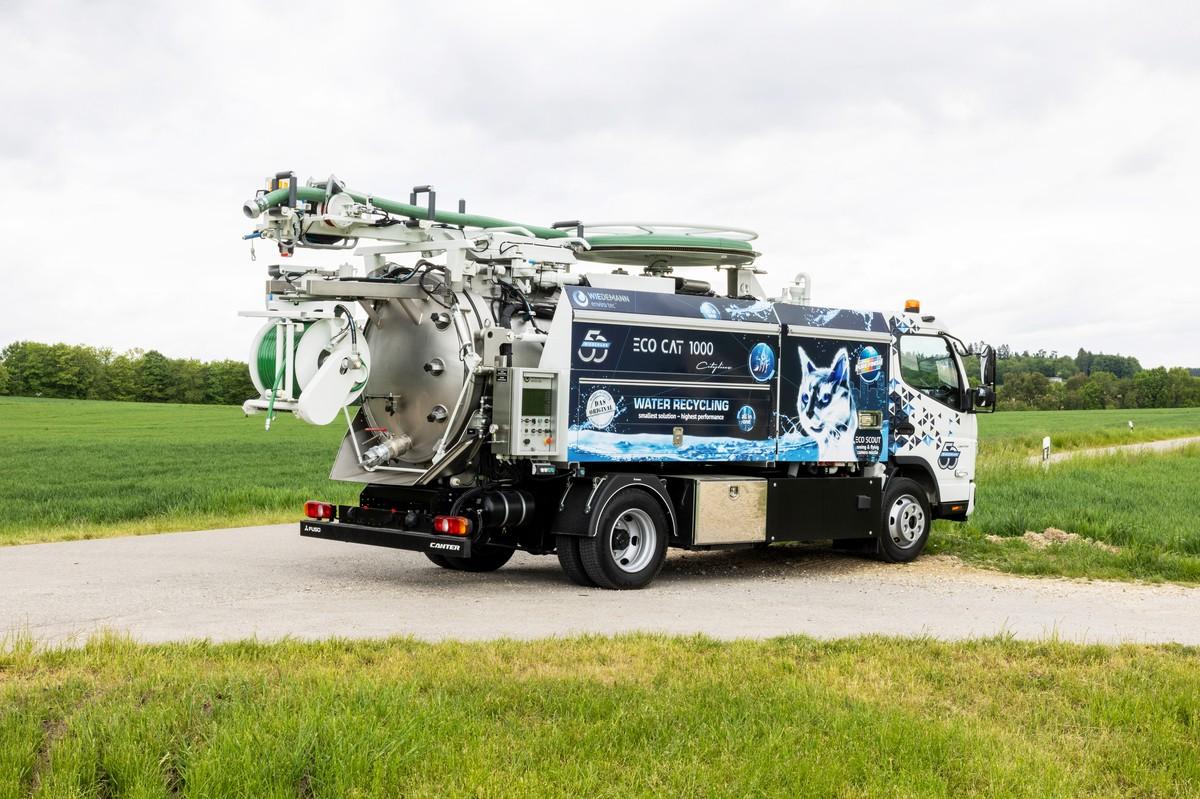 Eco Cat 1000 Cityline, der kleinste Wasserrecycler. | Foto: Wiedemann