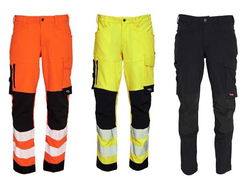 Von Elka gibt es neue regenfeste „Visible Xtreme“-Arbeitshosen mit verstärkten Knietaschen. | Foto: Elka Von Elka gibt es neue regenfeste „Visible Xtreme“-Arbeitshosen mit verstärkten Knietaschen. | Foto: Elka