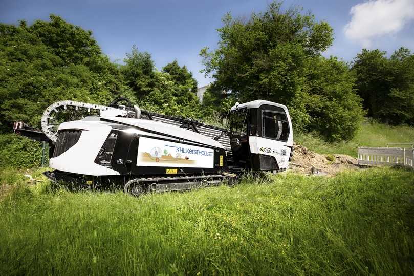 Mit der Ditch Witch JT40 kann man Bohrungen bis zu 500 mm Durchmesser souverän ausführen. | Foto: KHL Kerstholt Mit der Ditch Witch JT40 kann man Bohrungen bis zu 500 mm Durchmesser souverän ausführen. | Foto: KHL Kerstholt