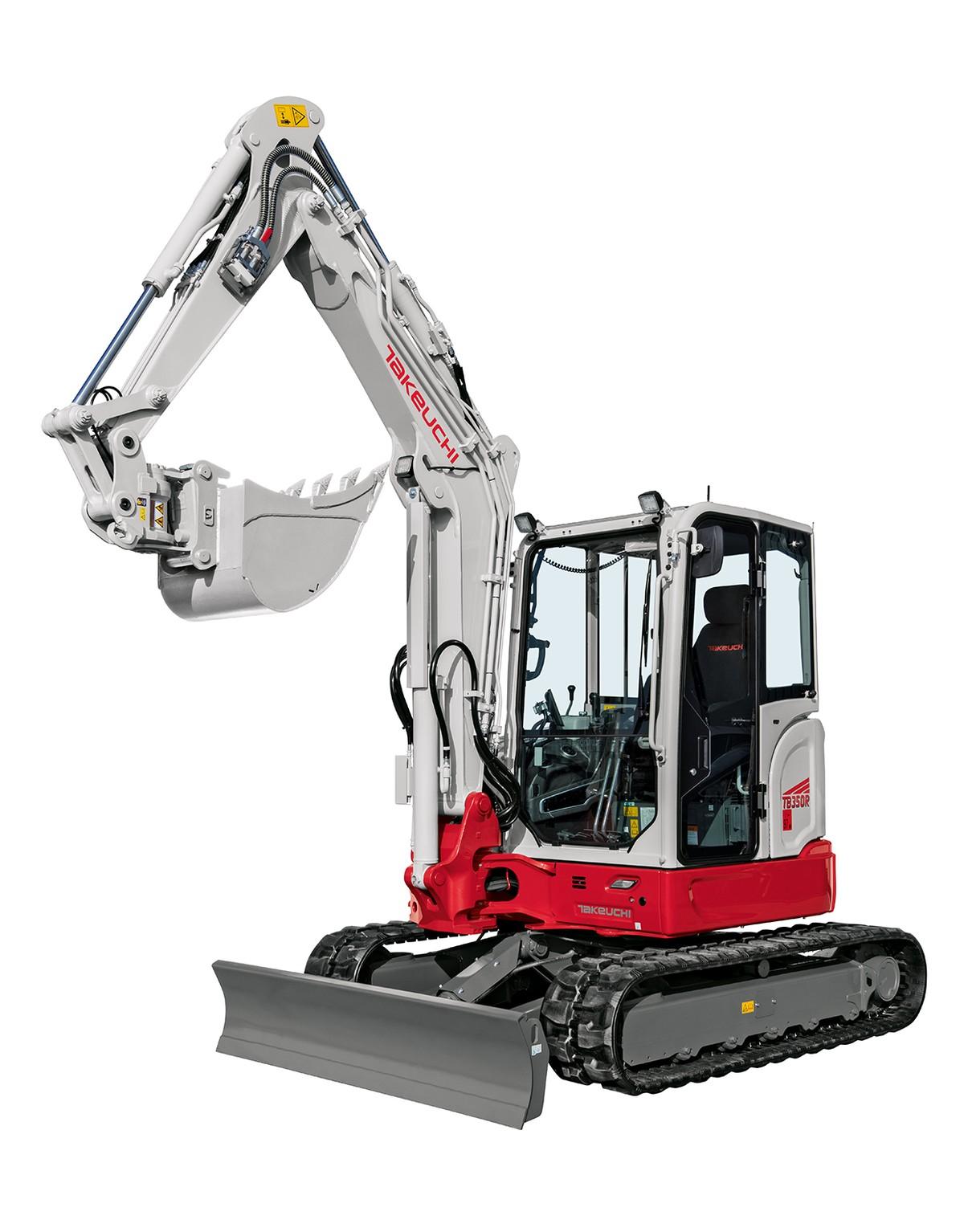 Gilt als „Kletterer“: Der kompakte TB 350 R bringt es auf eine Steigfähigkeit von 30°. | Foto: Dintelmann