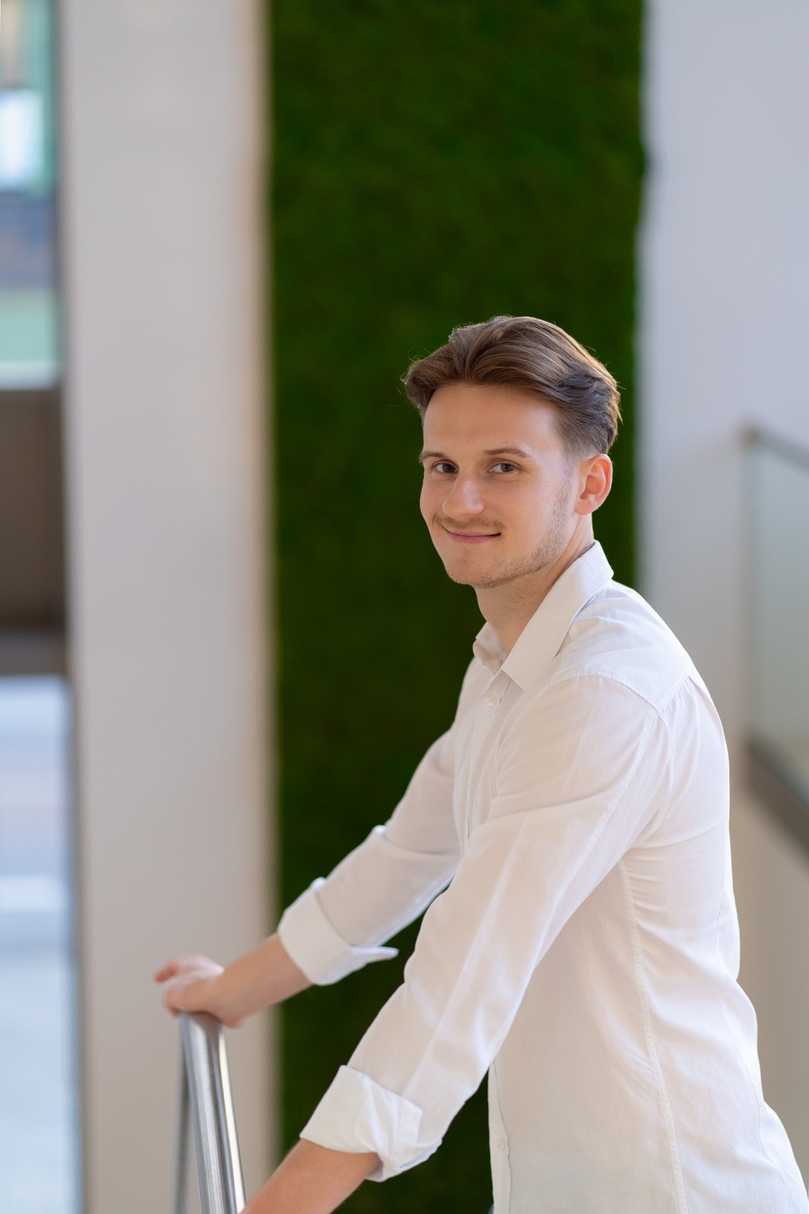 Maximilian Derwald gestaltet den Generationswechsel im familieneigenen Bauunternehmen maßgeblich mit. | Foto: Derwald Maximilian Derwald gestaltet den Generationswechsel im familieneigenen Bauunternehmen maßgeblich mit. | Foto: Derwald