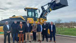 So elektrisiert ein Volvo-Radlader die Franzosen