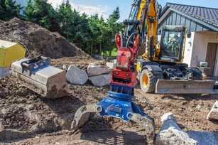 Lehnhoff HS08V: Macht einfache Bagger zu echten Multi-Tool-Carriern