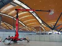 Mit Elektro-Antrieb auf 32 Meter Höhe