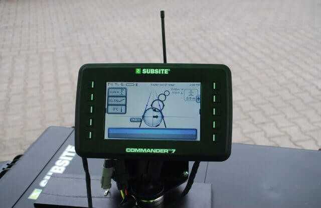 Ein Fokus lag auf der Präsentation der neusten Steuerungs- und Vermessungslösungen von Subsite mit der aktuellsten Version des Commander 7.