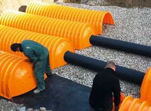 Praktische Lösung für viel Wasser