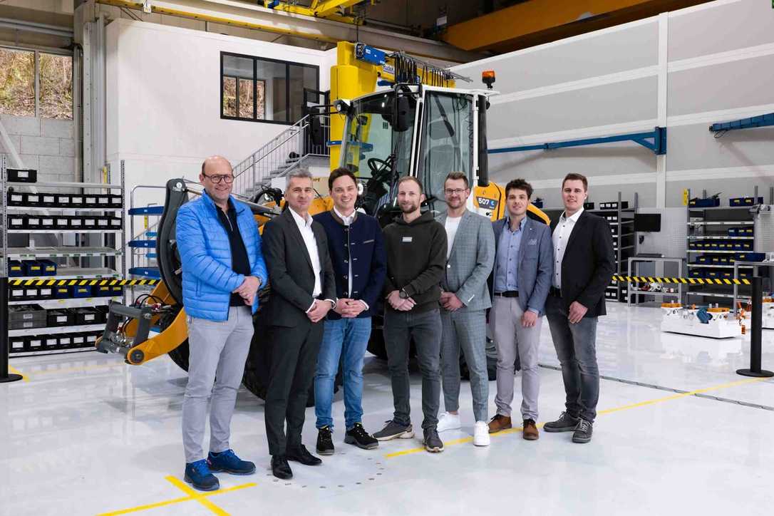 Liebherr-Werk Bischofshofen investiert in neue Montage für elektrischen Radlader L 507 E Liebherr-Werk Bischofshofen investiert in neue Montage für elektrischen Radlader L 507 E