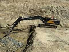 +++ So viel Kraftstoff spart Hybrid-Bagger von Volvo im Bentonit-Abbau ein +++