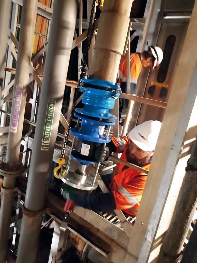 Außergewöhnliches Projekt Nummer 2: In Sydneys Untergrund wurde eine mehr als 100 Meter lange vertikale Abwasserleitung mit Primus Line saniert. | Foto: Rädlinger primus line Außergewöhnliches Projekt Nummer 2: In Sydneys Untergrund wurde eine mehr als 100 Meter lange vertikale Abwasserleitung mit Primus Line saniert. | Foto: Rädlinger primus line