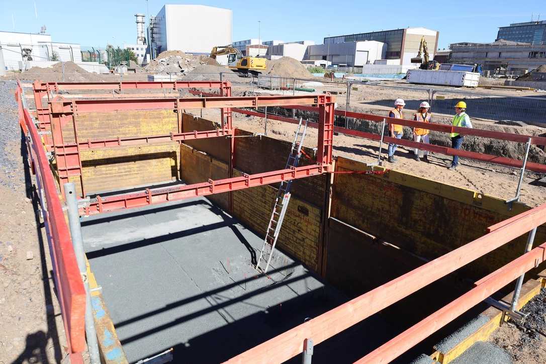 Strabag nutzt Euro Verbau Doppel-Gleitschienensystem für Betriebswassertank in Duisburg Strabag nutzt Euro Verbau Doppel-Gleitschienensystem für Betriebswassertank in Duisburg