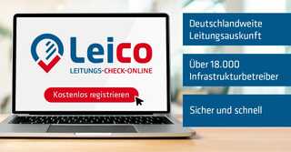 Leico Portal steigert Sicherheit und Effizienz bei Leitungsanfragen
