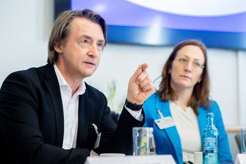 Karsten Specht: „Für eine beschleunigte Transformation hin zu resilienten urbanen Infrastrukturen sind gute Daten- und Informationsgrundlagen erforderlich.“ | Foto: Hauke-Christian Dittrich Karsten Specht: „Für eine beschleunigte Transformation hin zu resilienten urbanen Infrastrukturen sind gute Daten- und Informationsgrundlagen erforderlich.“ | Foto: Hauke-Christian Dittrich