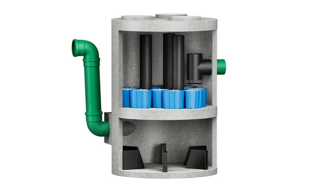 Hydrosystem 2.500: Platzsparende Regenwasserbehandlung für Verkehrsflächen bis 3.000 m²