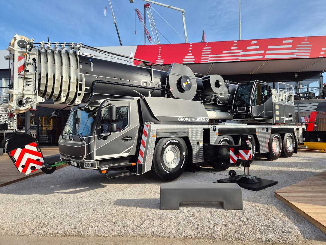 bauma 2025: Grove-Kran GMK5250L-2 setzt Maßstäbe in der 250-Tonnen-Klasse bauma 2025: Grove-Kran GMK5250L-2 setzt Maßstäbe in der 250-Tonnen-Klasse