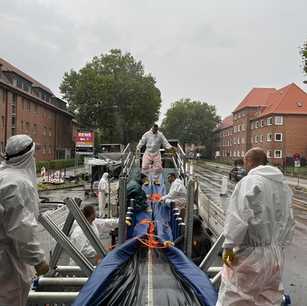 Großprofilsanierung durchs Nadelöhr