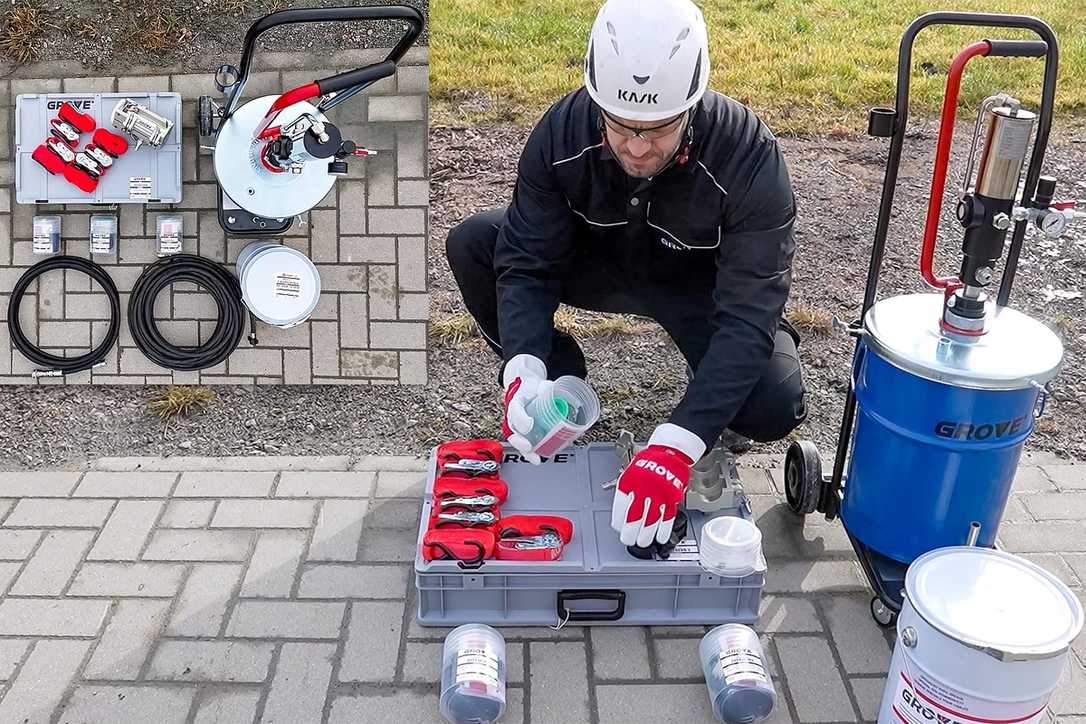 Neuer Aftermarket-Seilreiniger für Grove-All-Terrain-Krane vereinfacht die Wartung