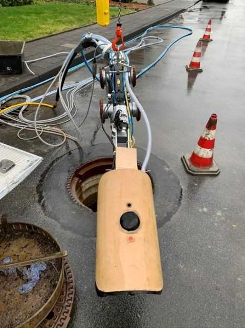 Kanaltec-4.0: Roboter-Technik für die Kanalsanierung von Hermes Technologie