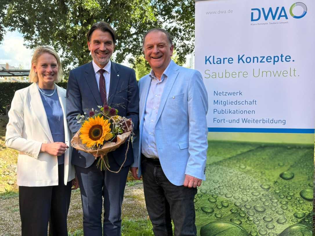 Uli Paetzel bleibt DWA-Präsident: dritte Amtszeit ab 2027