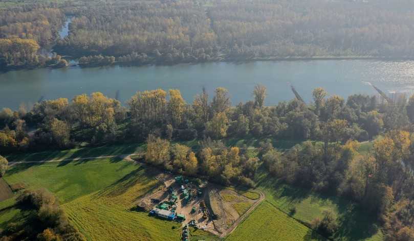 Übersicht Bohrtrasse | Foto: Beermann Bohrtechnik Übersicht Bohrtrasse | Foto: Beermann Bohrtechnik