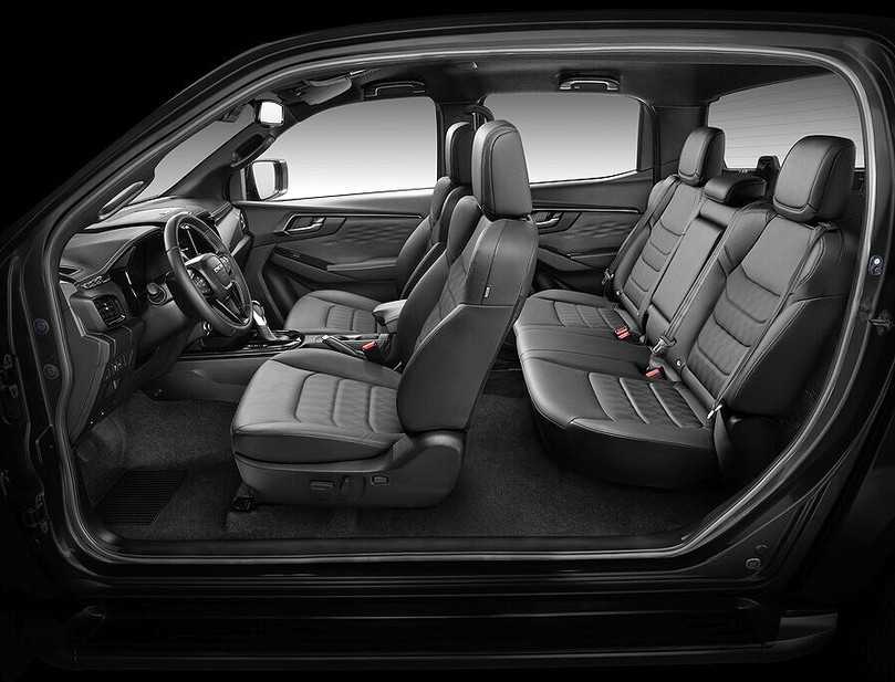 Hochwertigen Materialien und viel Leder im Innenraum sorgen für ein exklusives Ambiente. | Foto: Isuzu Hochwertigen Materialien und viel Leder im Innenraum sorgen für ein exklusives Ambiente. | Foto: Isuzu