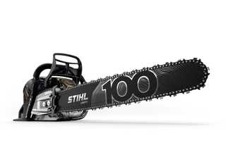 Zum 100-jährigen Jubiläum: Stihl MS 500i Sonderedition für Profis und Heimwerker