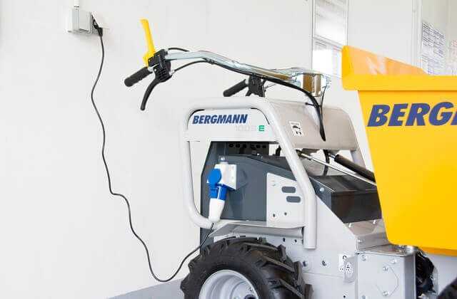 Ohne Abgase: Bergmann stellt ersten Elektro-Minidumper vor Ohne Abgase: Bergmann stellt ersten Elektro-Minidumper vor