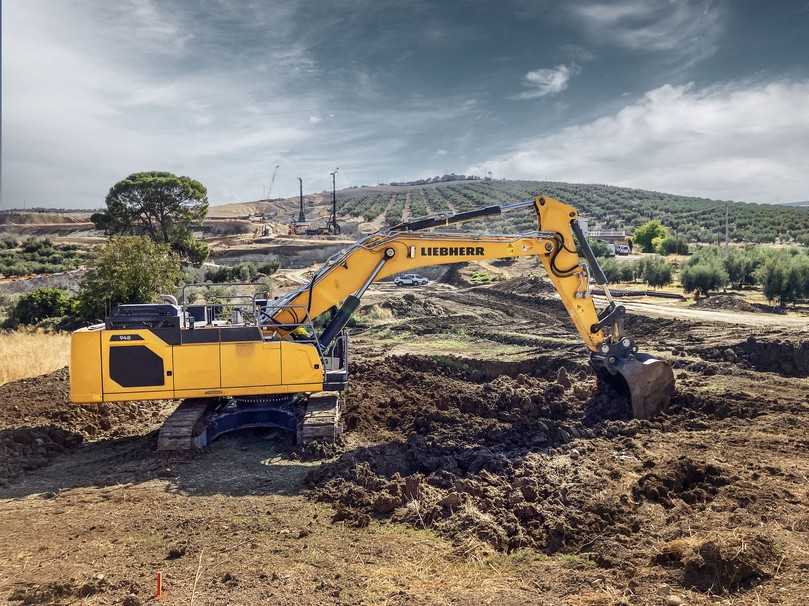 Für anspruchsvolle Erdbewegungsarbeiten: Der neue R 948 G8 verbindet hohe Leistungsfähigkeit mit optimiertem Kraftstoffverbrauch. | Foto: Liebherr