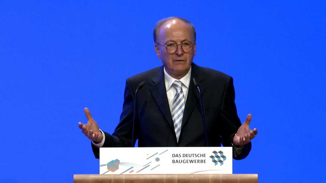 Baugewerbe-Präsident Quast fordert mehr Aufträge für den Bau Baugewerbe-Präsident Quast fordert mehr Aufträge für den Bau