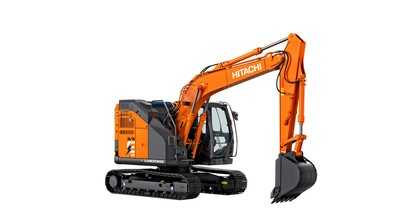 +++ E-Bagger: Hitachi bringt ZX135-7EB mit Batterie- und Netzbetrieb +++
