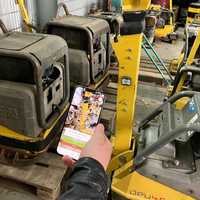 Digitaler Zaun für das Firmengelände schützt Bagger und Radlader