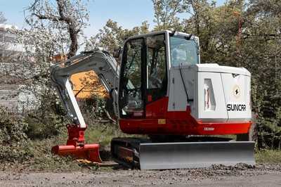Neuer E-Bagger von Suncar