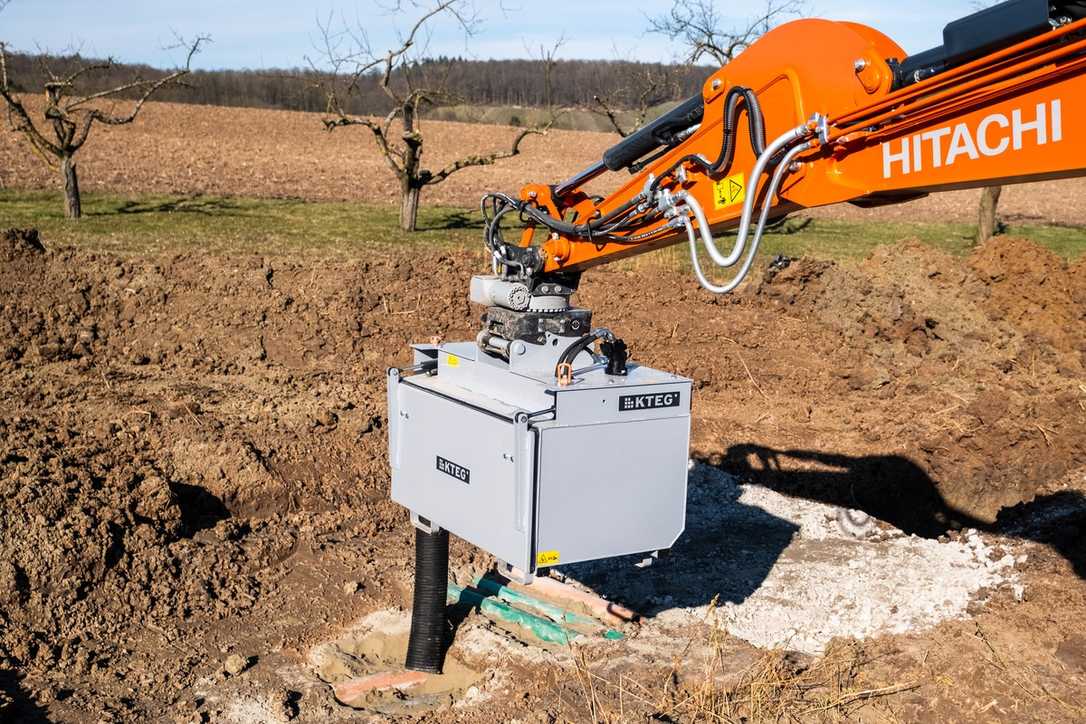 Minibagger wird zum Saugbagger: Neue Kteg-Saugbox im Test