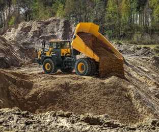 ++ Neuer Zweiachs-Knickdumper mit 45 t Nutzlast von Hyundai ++