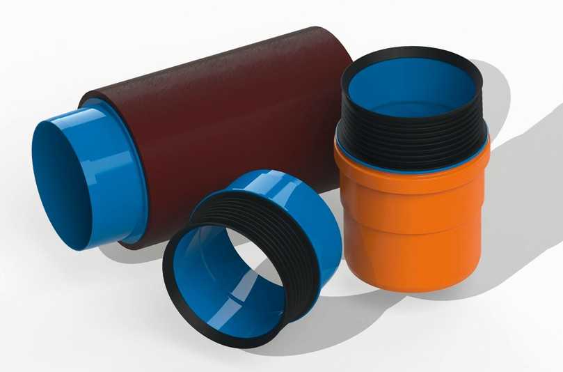 Seinen Innen-/Außen-Adapter, der in neuen Nennweiten erhältlich ist, bringt Flexseal zur IFAT 2022 nach München mit. | Foto: Flexseal Seinen Innen-/Außen-Adapter, der in neuen Nennweiten erhältlich ist, bringt Flexseal zur IFAT 2022 nach München mit. | Foto: Flexseal