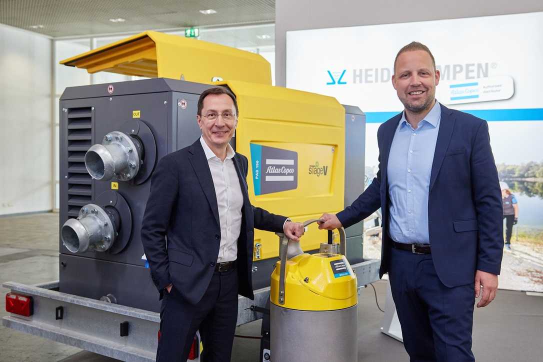 Atlas Copco übernimmt Heide-Pumpen