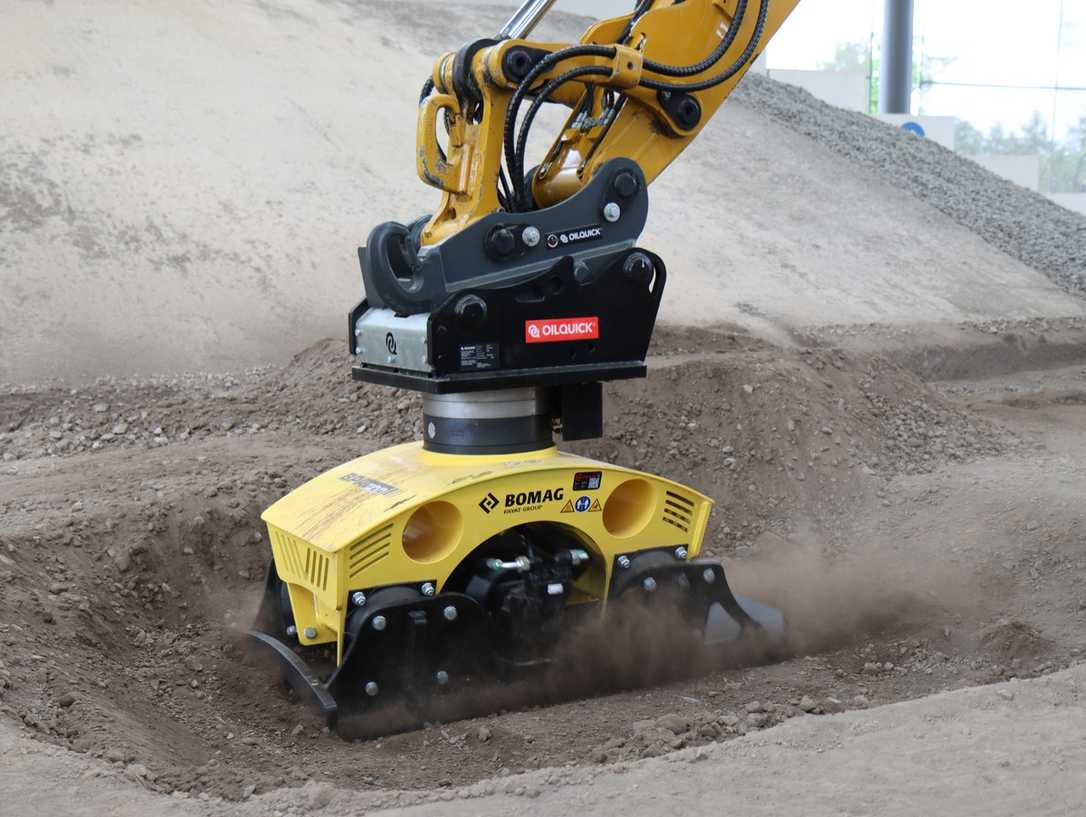 Anbauverdichter BPA 100 & BPA 300: Effiziente Bodenverdichtung per Bagger