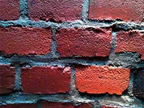 Mauerwerk nach Bearbeitung mit dem Wasser-Sandstrahlgerät HDS-jet Mauerwerk nach Bearbeitung mit dem Wasser-Sandstrahlgerät HDS-jet