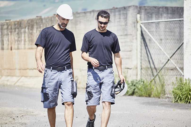 Shirt und Shorts „Dynamic Construct“ für den Sommer: So bleibt das Team fit bei hohen Temperaturen. | Foto: Mewa Shirt und Shorts „Dynamic Construct“ für den Sommer: So bleibt das Team fit bei hohen Temperaturen. | Foto: Mewa