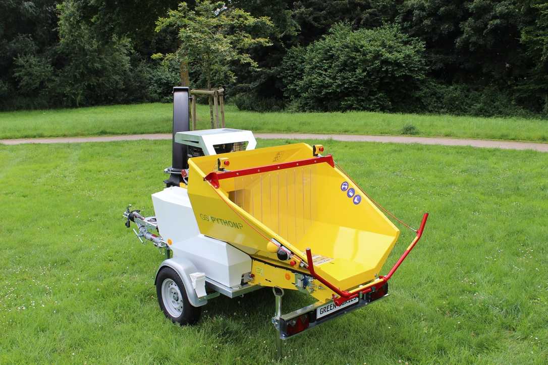 Häcksler mit patentiertem Mixed Rotor Häcksler mit patentiertem Mixed Rotor