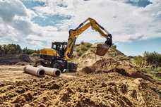 EW100 Mobilbagger rundum erneuert