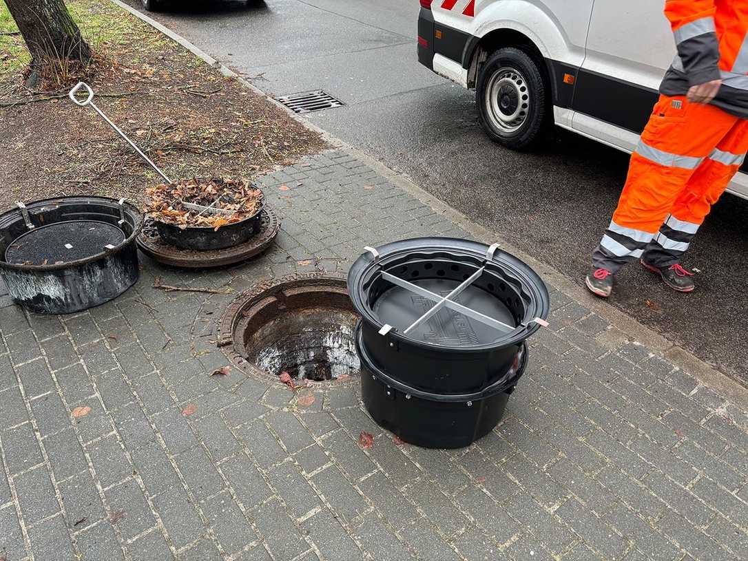 Duo-Straßenkanalfilter von Coalsi stoppt H2S-Geruch in Potsdam