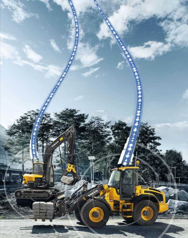 Volvo CE macht Caretrack-Telematik zum Standard in Kompaktmaschinen