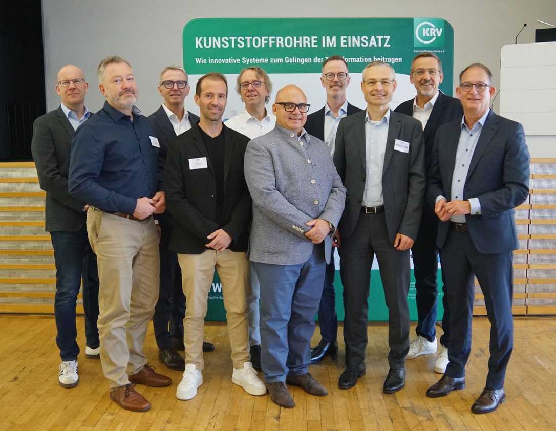 Kunststoffrohrverband: Mario Frieben als KRV-Vorsitzender 2026 bestätigt