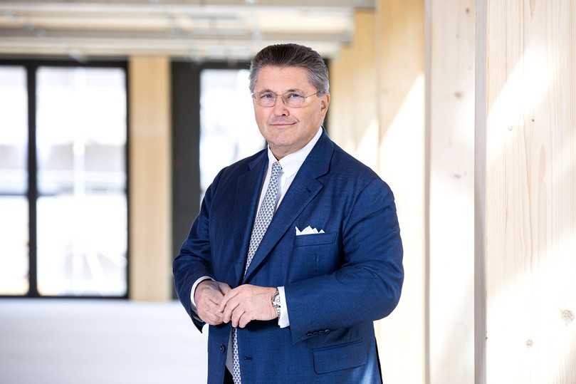 Porr CEO Karl-Heinz Strauss will durch die  Kompetenzen von rhtb die Errichtungszeit von Neubauten signifikant verkürzen. | Foto: Astrid Knie