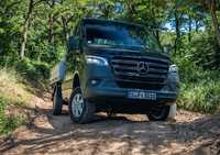Allradantrieb macht den Sprinter geländetauglich
