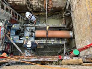 Unter schwierigsten Bedingungen