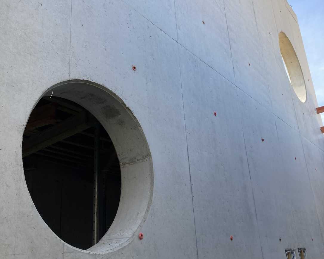 Schul-Erweiterungsbau in Kirchheim: Bester Sichtbeton erzielt Schul-Erweiterungsbau in Kirchheim: Bester Sichtbeton erzielt