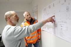 Prüfingenieure sichern die Infrastruktur